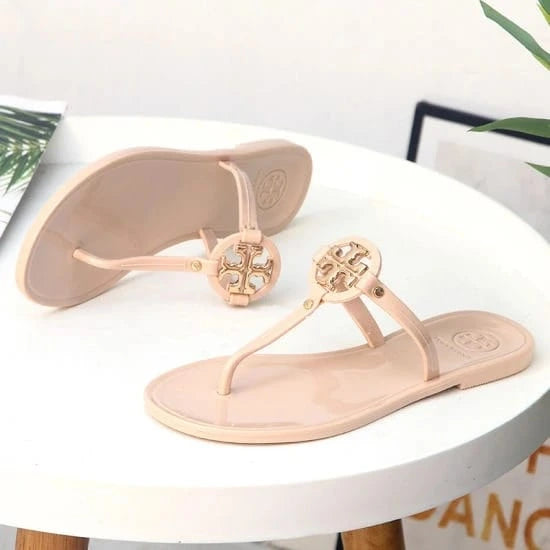 TB JELLY SLIPPERS - BLUE