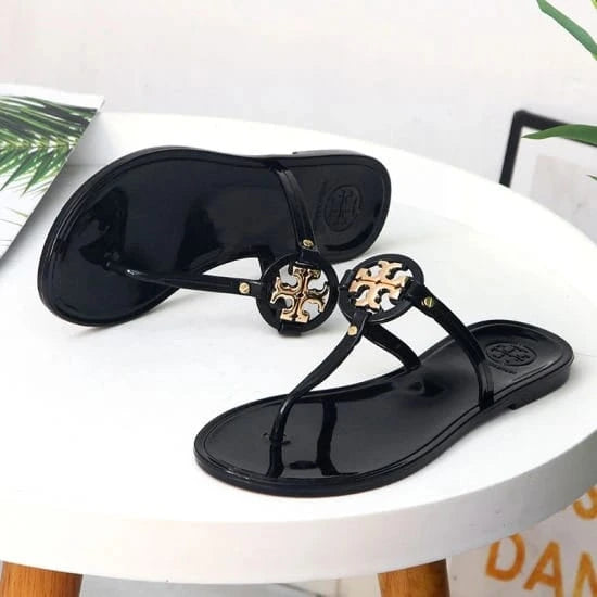 TB JELLY SLIPPERS - BLUE