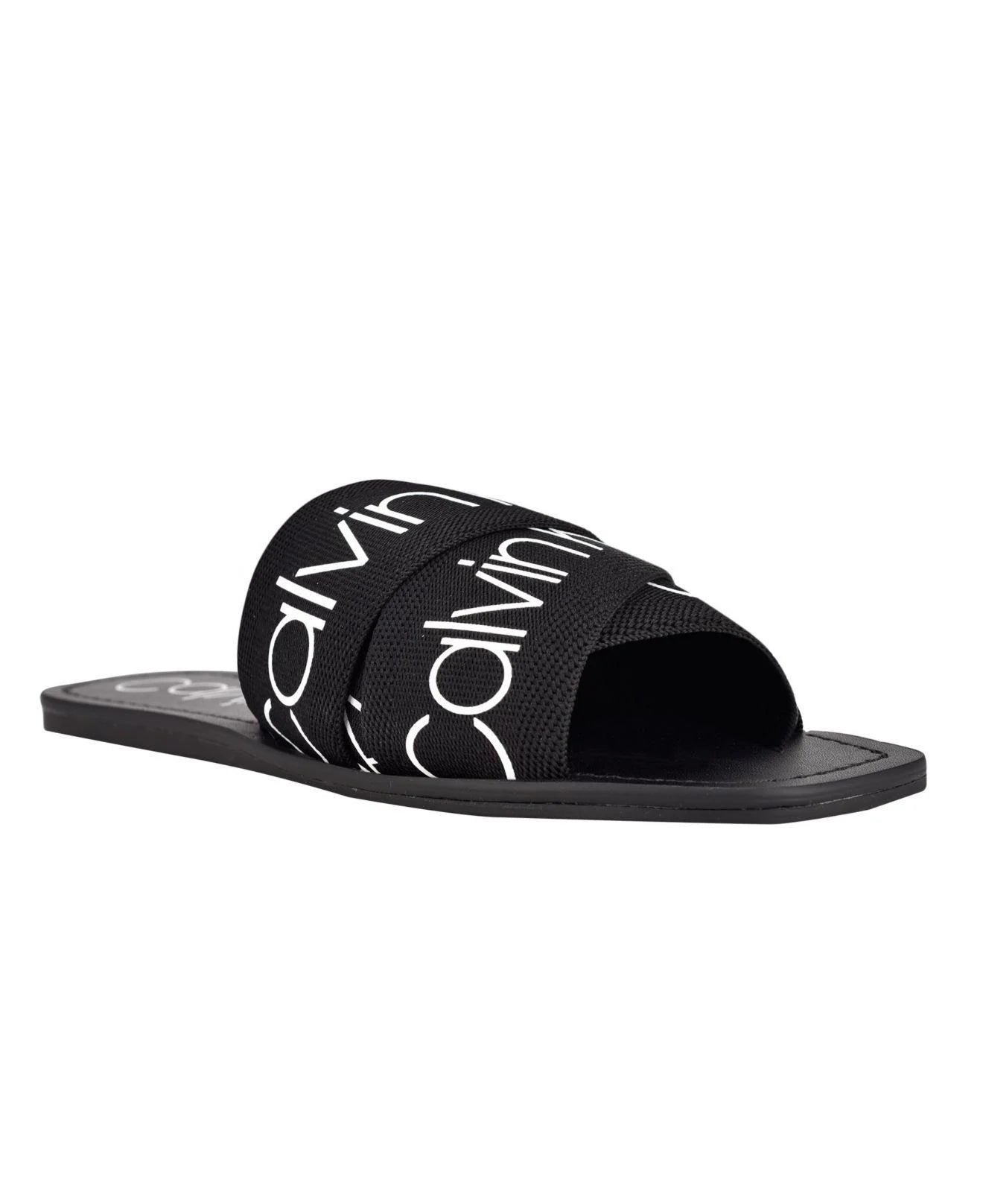 CK 'BAINY' LOGO SLIDES - BLACK