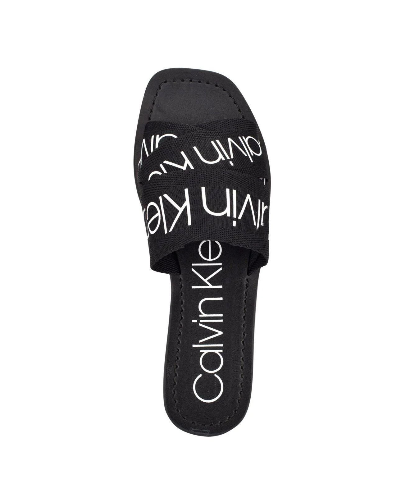 CK 'BAINY' LOGO SLIDES - BLACK