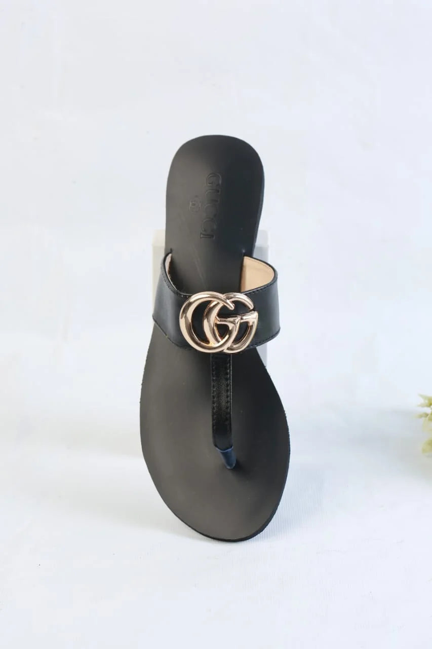 GG CASUAL FLATS - BLACK