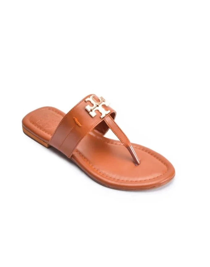 TORY CASUAL SLIPPER - BROWN