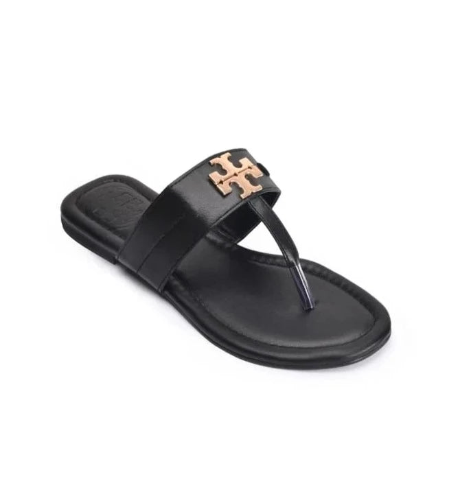 TORY CASUAL SLIPPER - BLACK