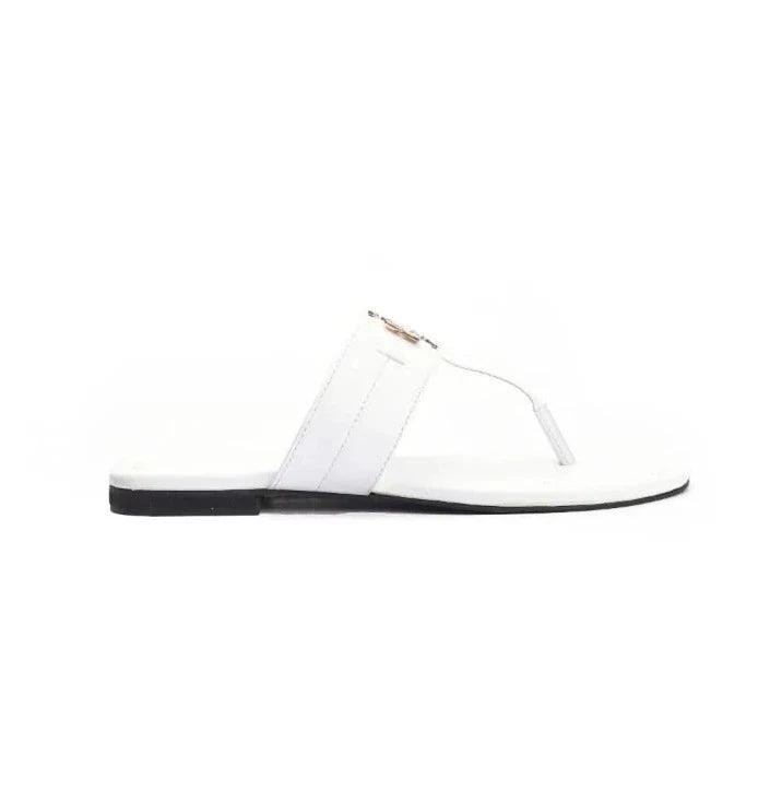 TORY CASUAL SLIPPER - WHITE