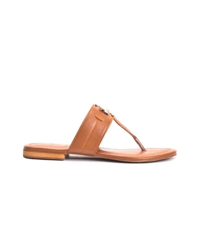 TORY CASUAL SLIPPER - BROWN