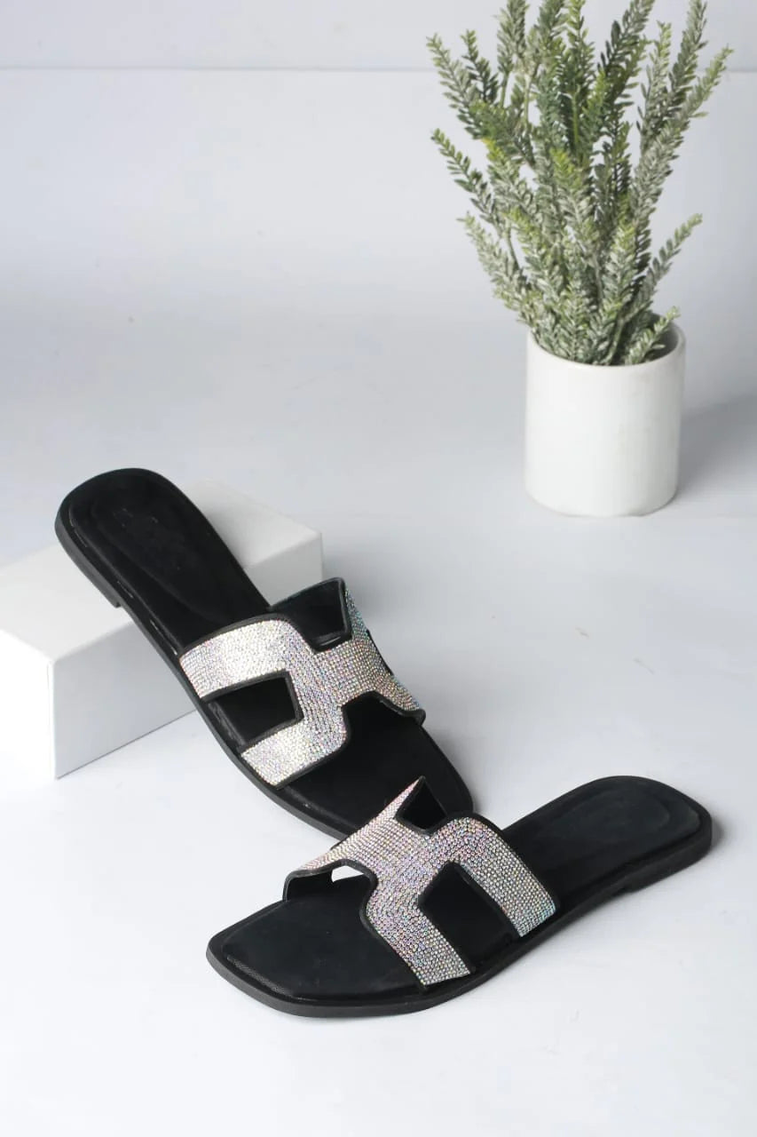 HERMES FANCY STYLISH SLIPPERS