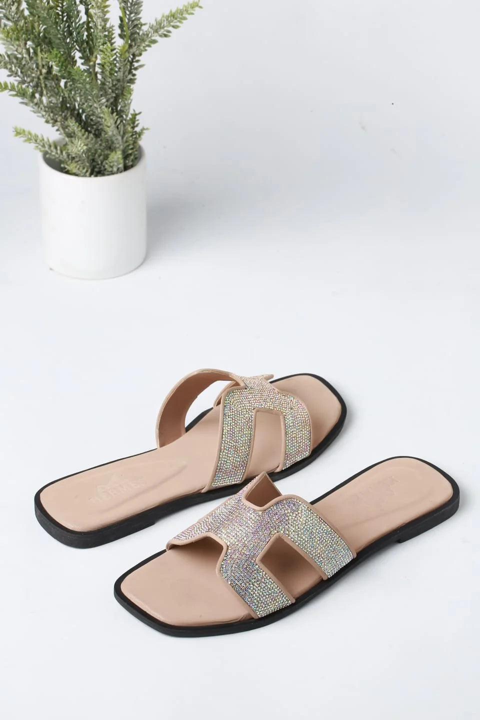 HERMES FANCY STYLISH SLIPPERS