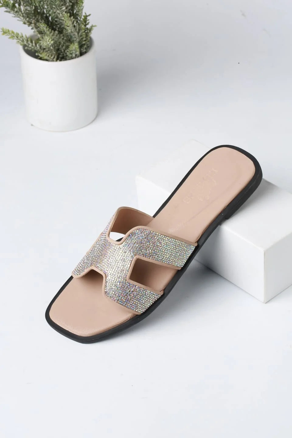 HERMES FANCY STYLISH SLIPPERS