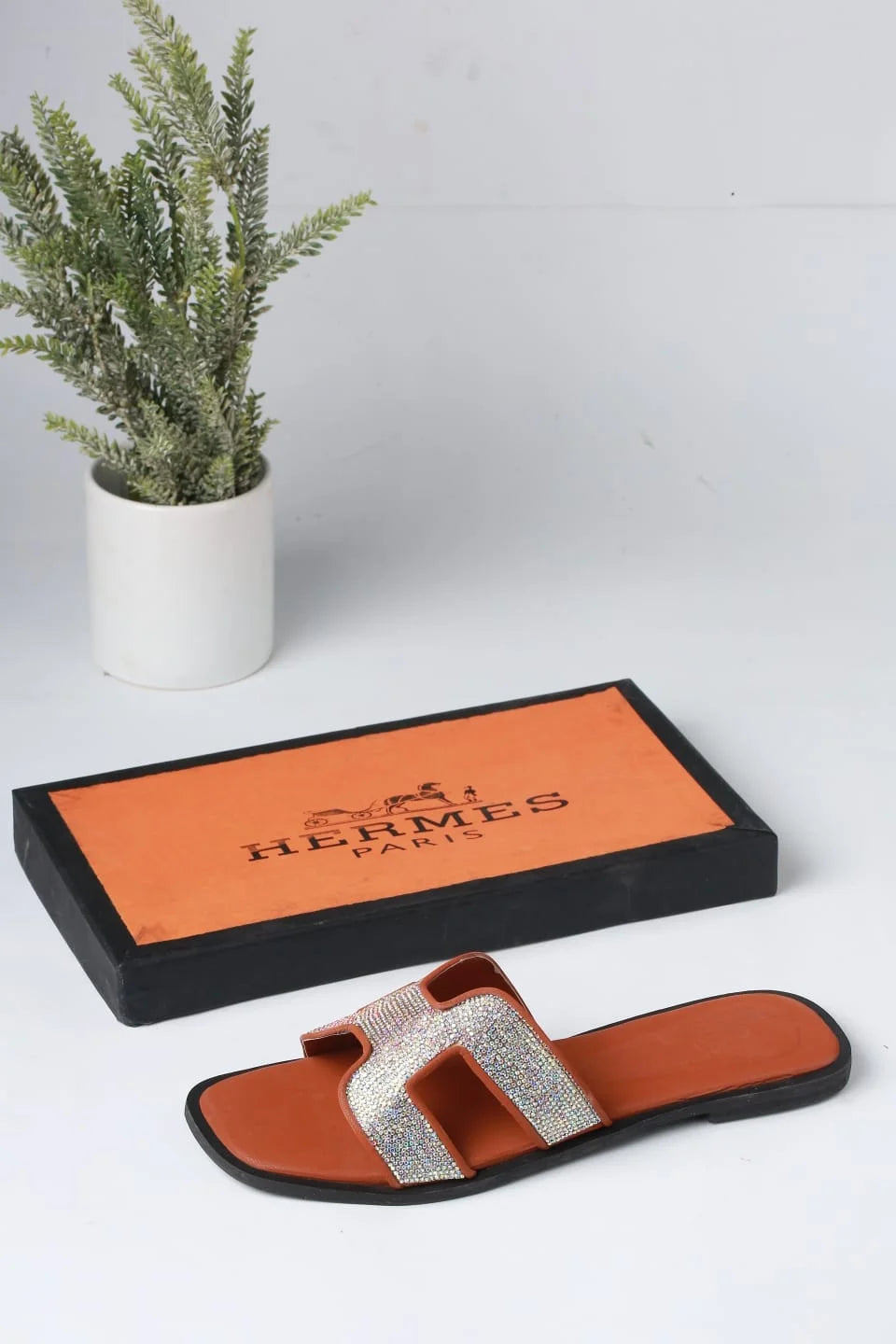 HERMES FANCY STYLISH SLIPPERS