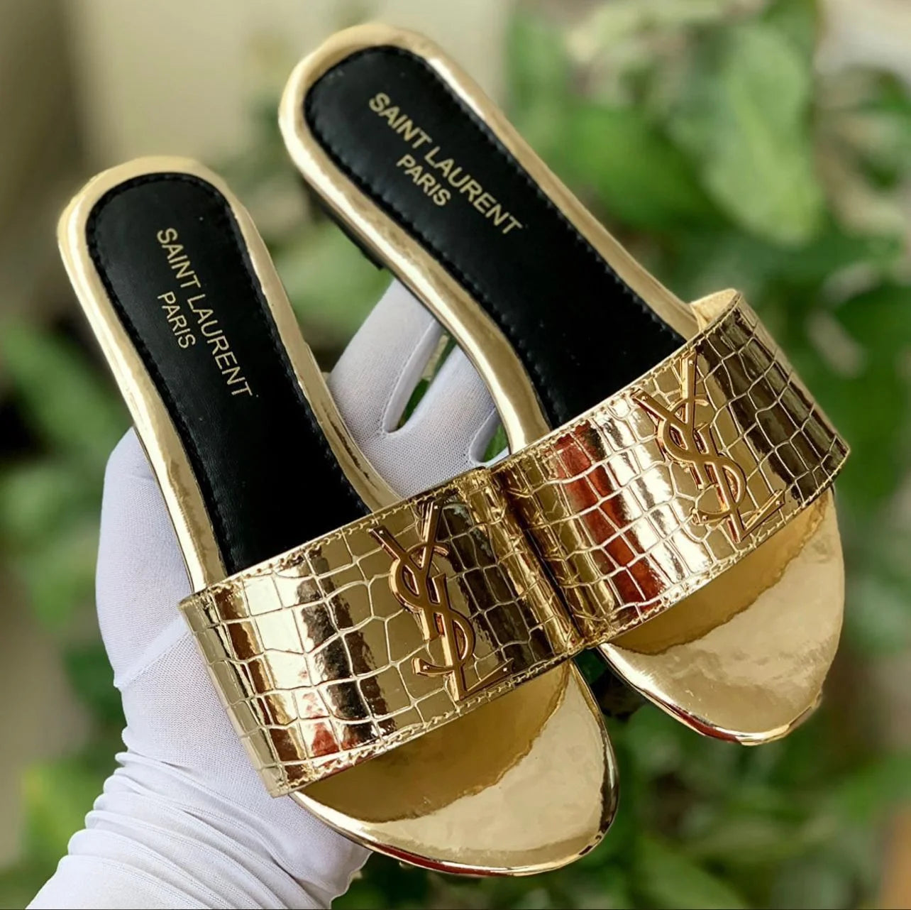 Ysl slipper hotsell
