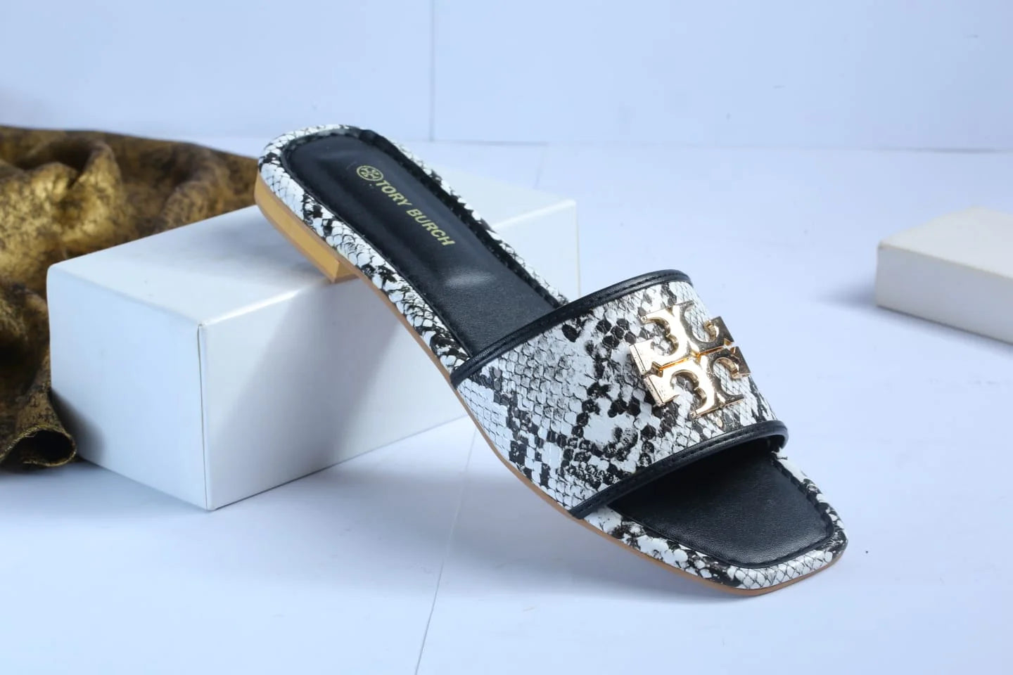 TB ELEANOR SLIDE - SNAKE