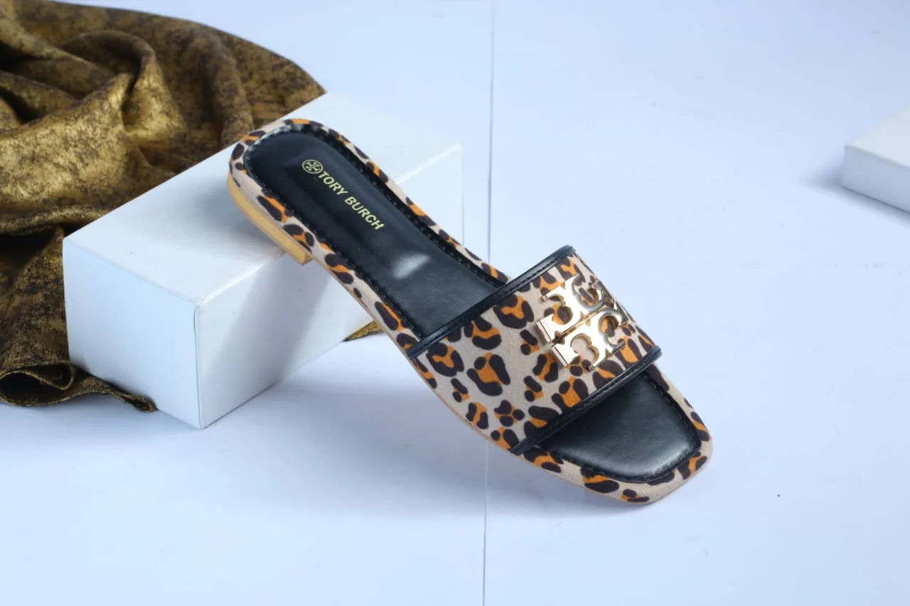 TB ELEANOR SLIDE - LEOPARD