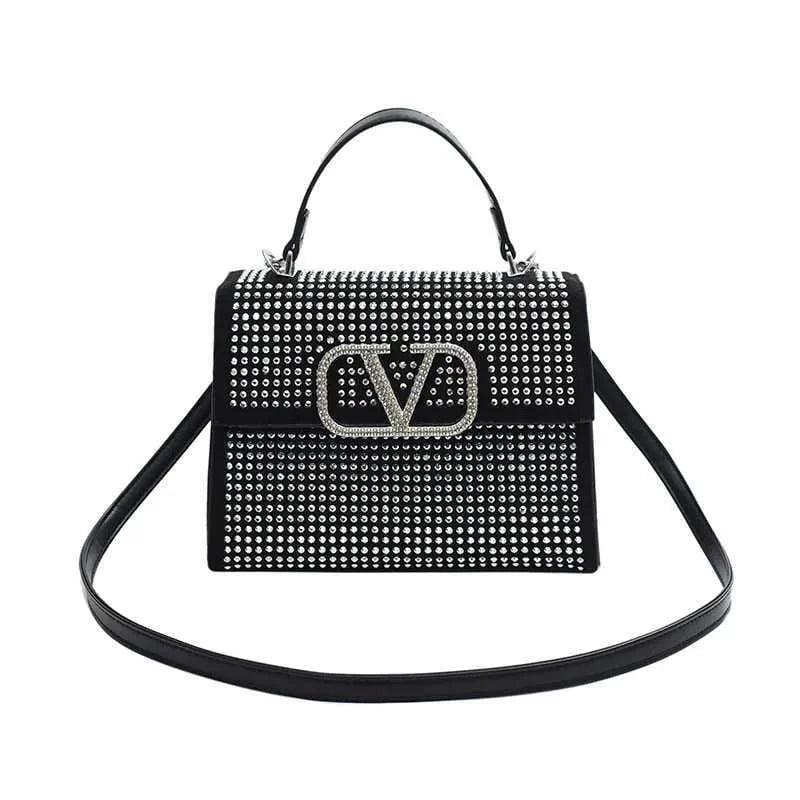 COMBO DEAL - VLOGO SIGNATURE PUMPS & CROSSBODY BAG - BLACK