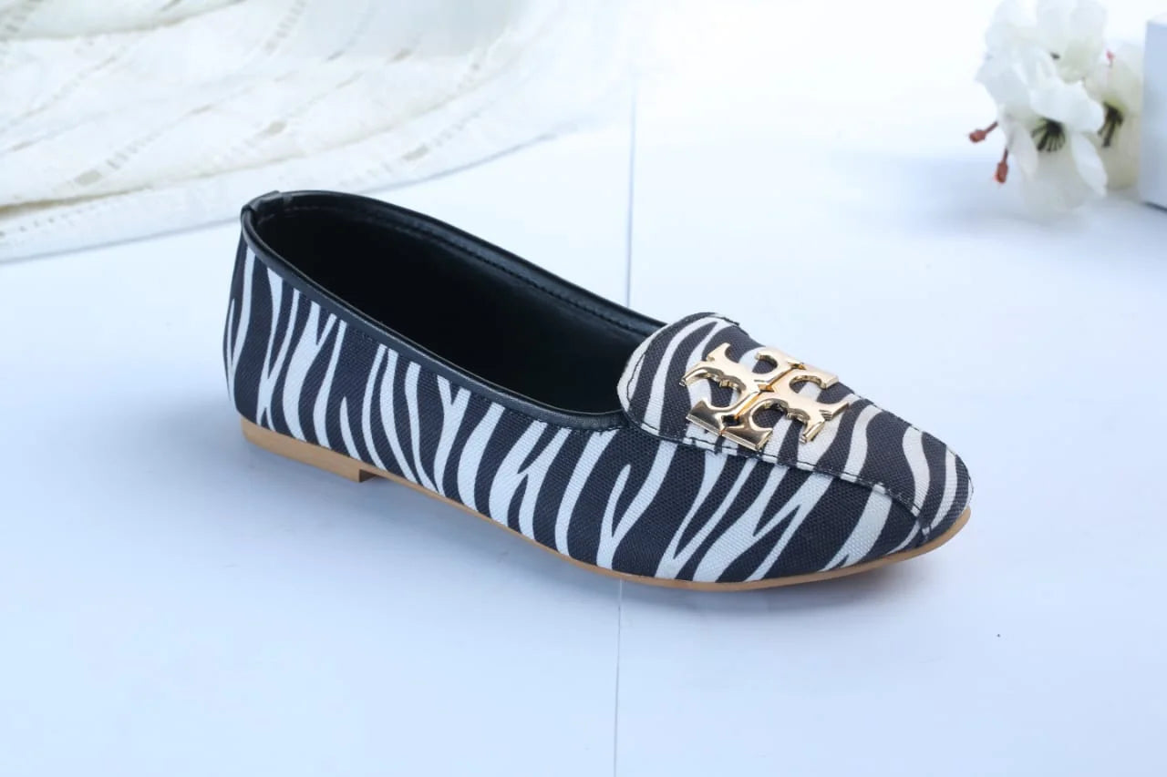 TB ELEANOR PUMPS - ZEBRA