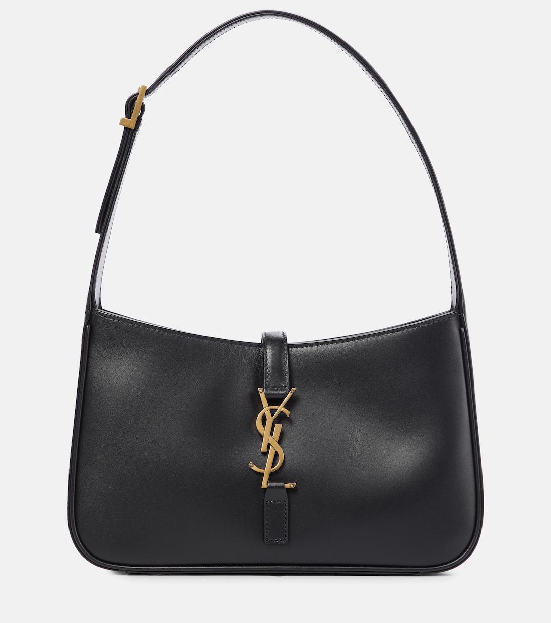 SAINT LAURENT Le 5 à 7 hobo shoulder BAG =BLACK