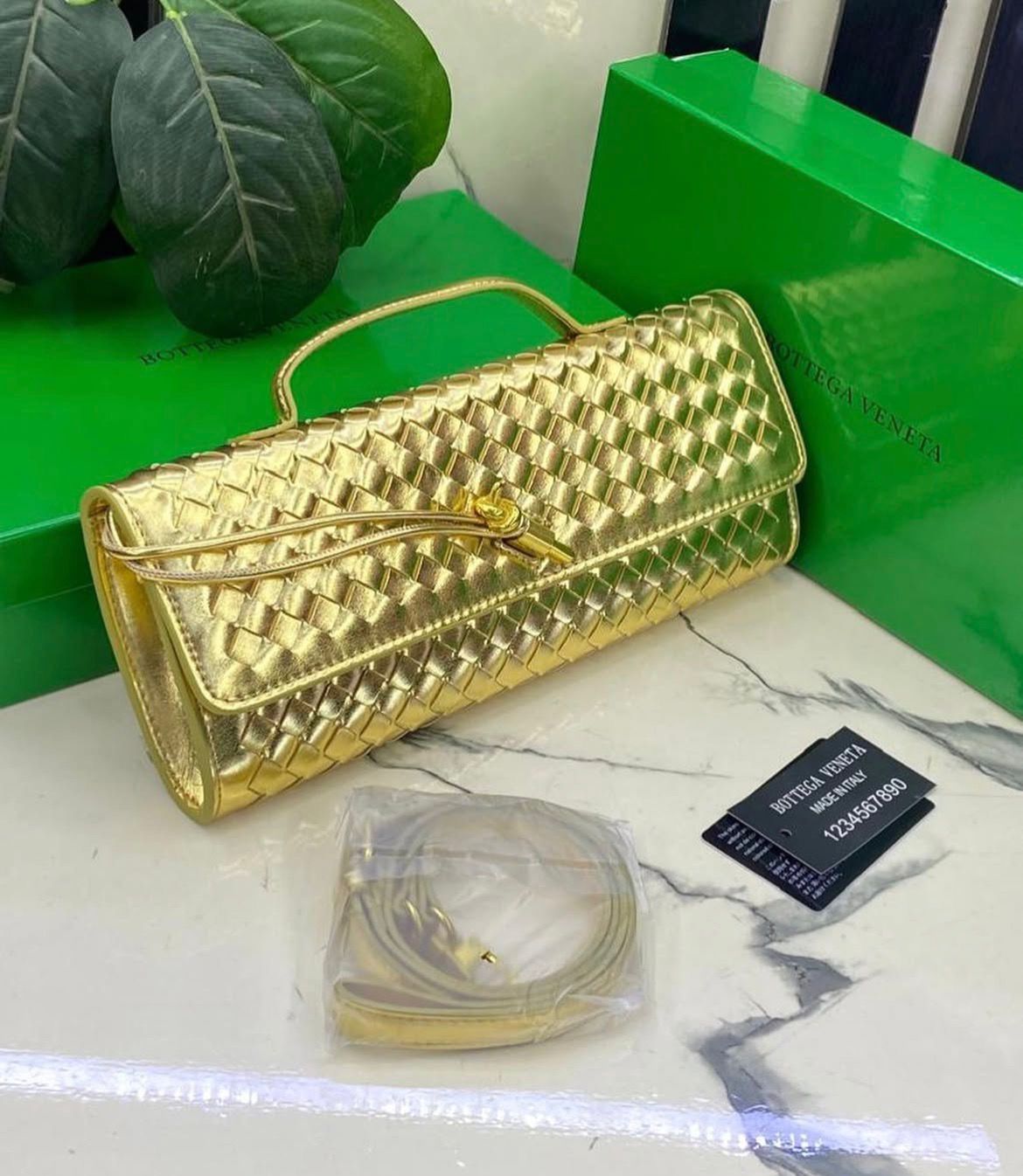 3078 Bottega Veneta Andiamo Bag