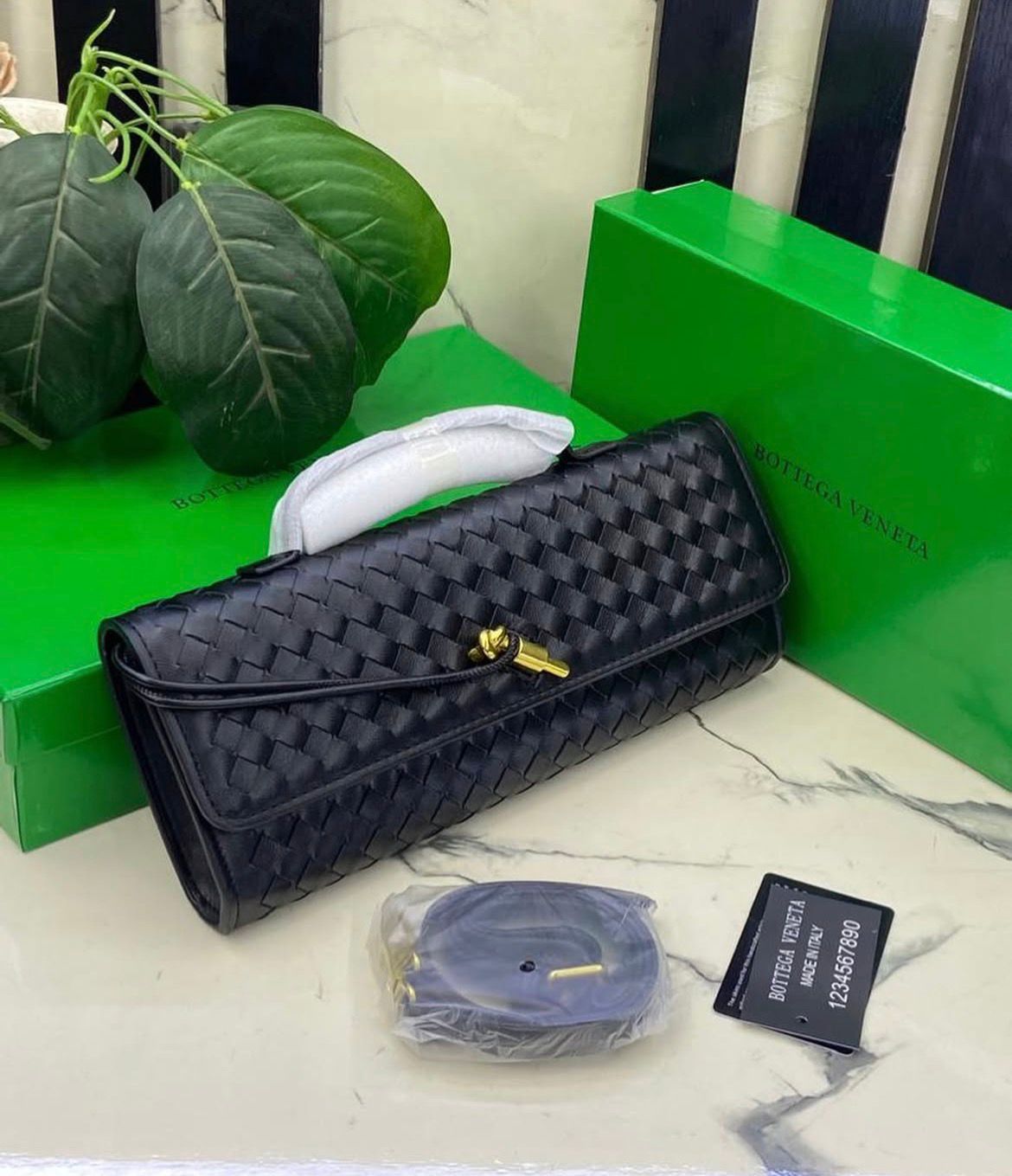 3078 Bottega Veneta Andiamo Bag