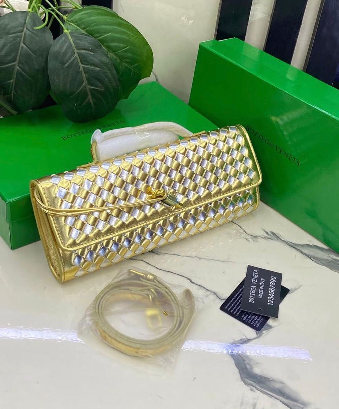 3078 Bottega Veneta Andiamo Bag