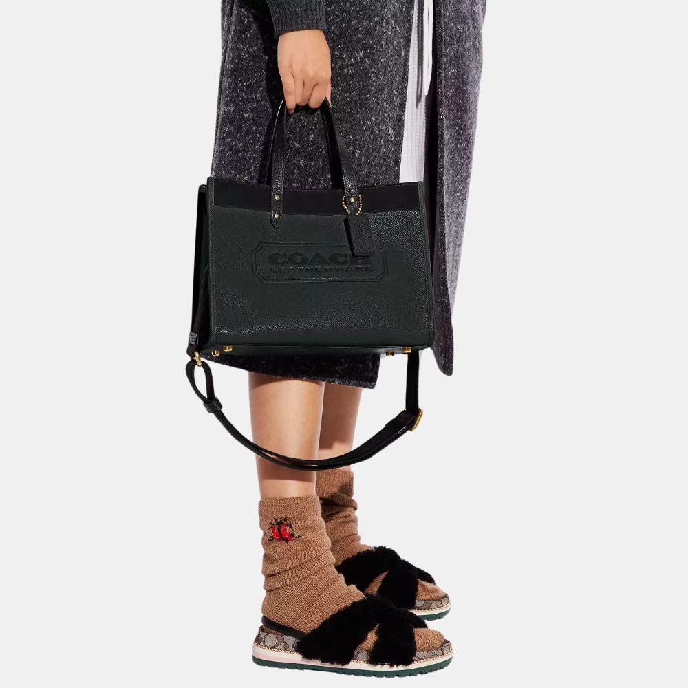 Field Tote 30 In Colorblock With Coach Badge