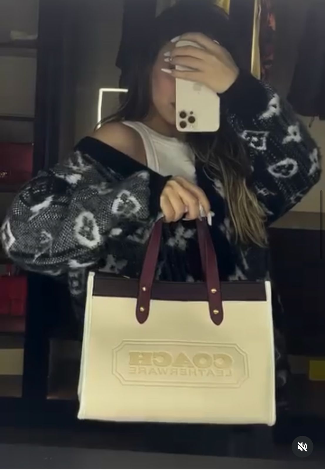 Field Tote 30 In Colorblock With Coach Badge