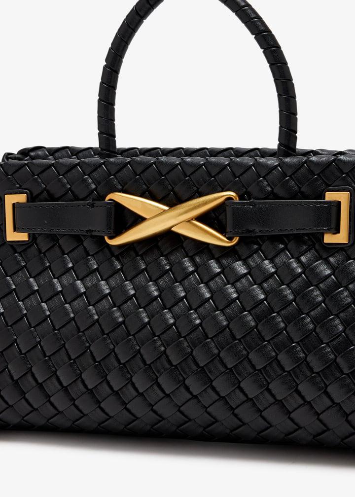 JW Pei Elora Woven Tote Bag