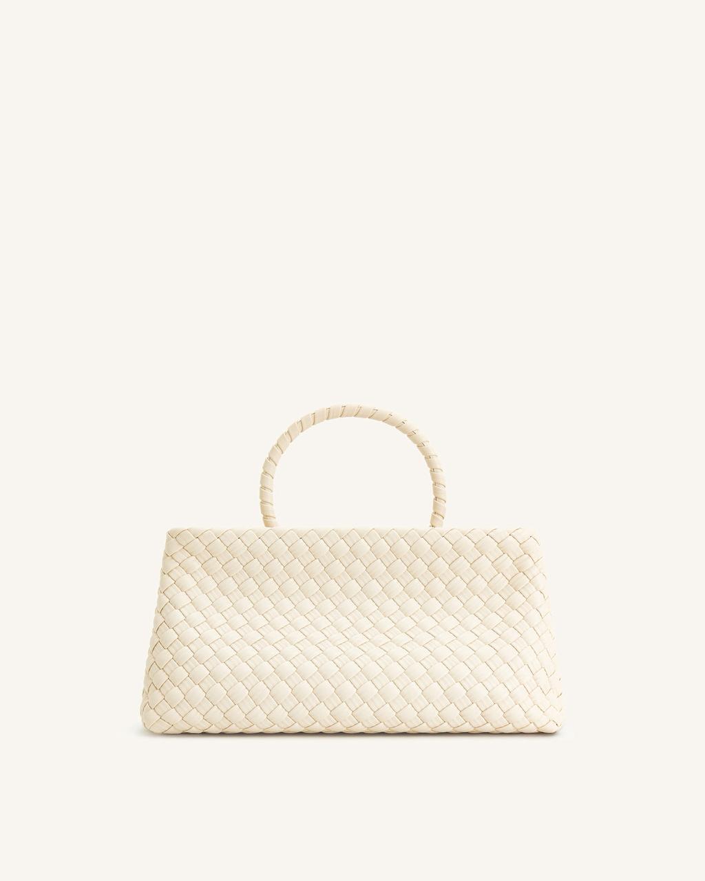 JW Pei Elora Woven Tote Bag