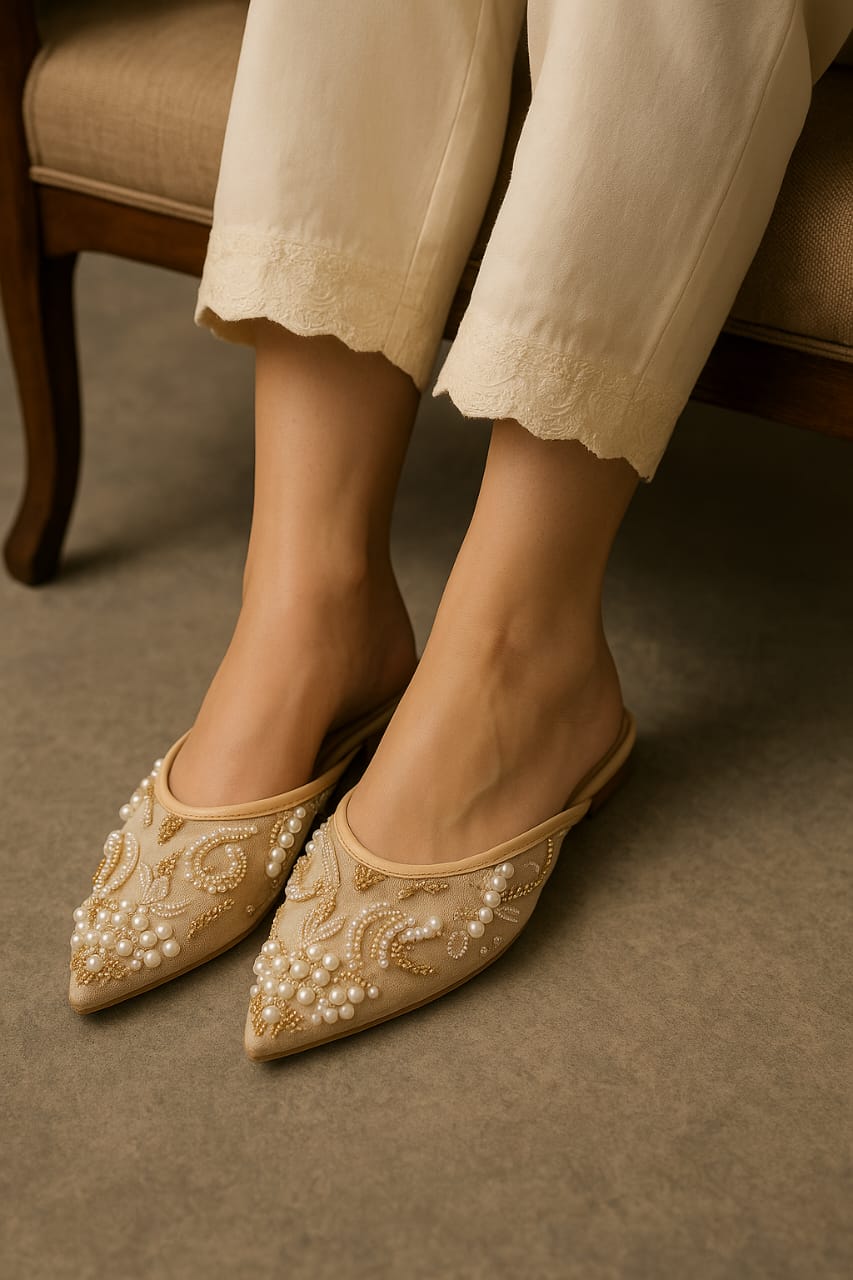 ZARA PEARLS HALF BANTO - 002